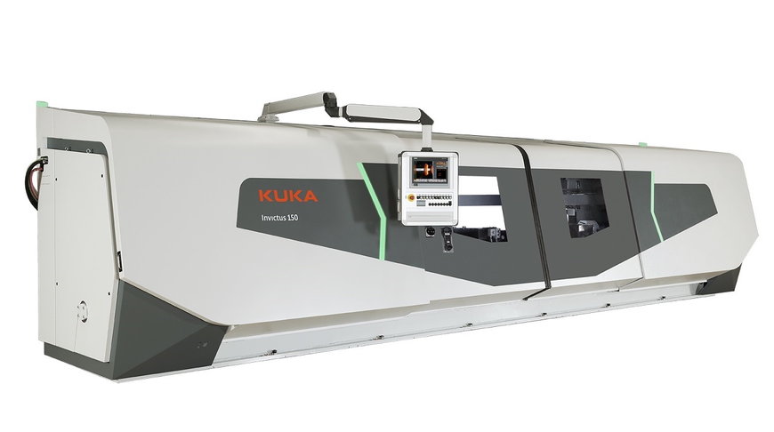 Neu entwickelte Rotationsreibschweißmaschine KUKA Invictus 150 überzeugt Jury: Special Mention für herausragendes Industriedesign